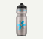 F+B Water Bottle clear-blue